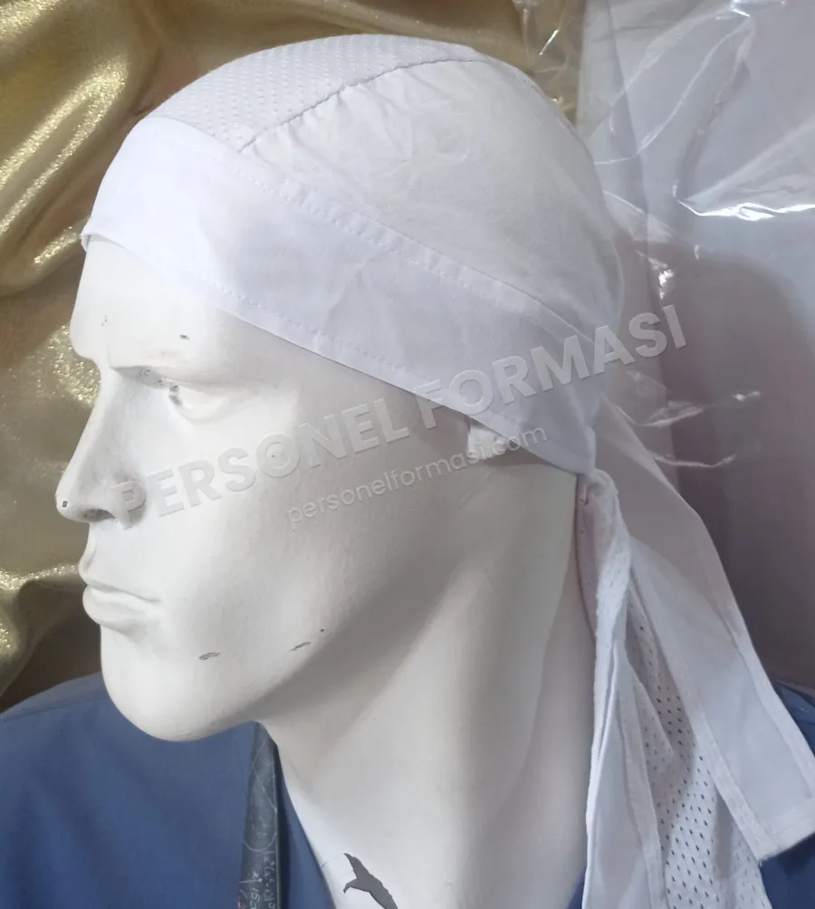 SKB-017 Şef Kepi / Bandana - Şef Kepi ve Bandana