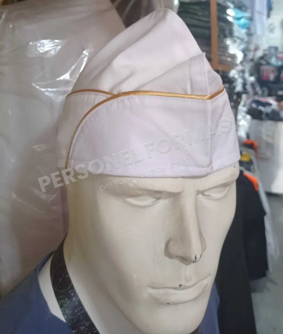 SKB-018 Şef Kepi / Bandana - Şef Kepi ve Bandana