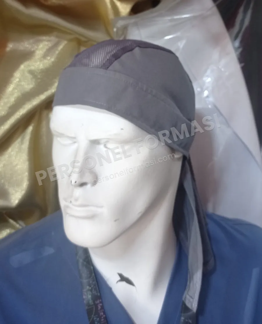 SKB-019 Şef Kepi / Bandana - Şef Kepi ve Bandana