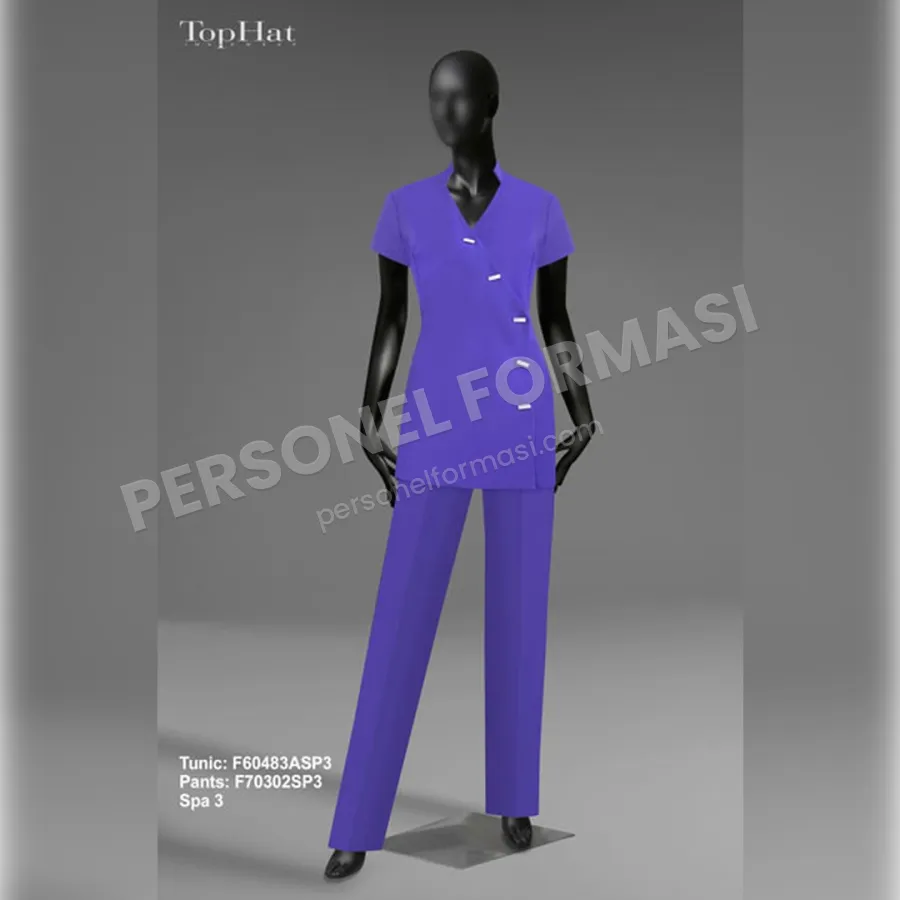 ESP-0822 Estetisyen & Spa Üniforması - Estetisyen & Spa Personeli Üniformaları